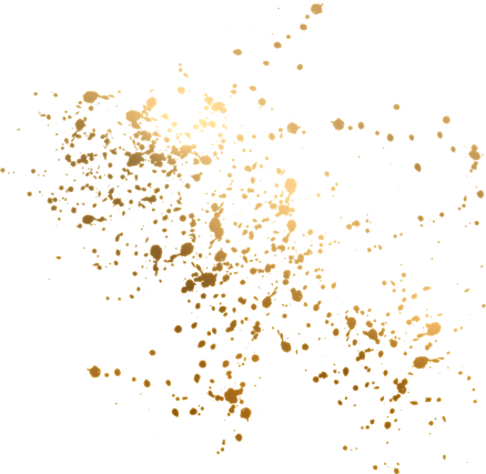 Gold Splatter Illustration